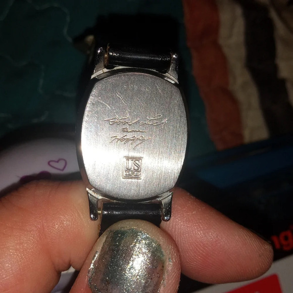 Vintage Authentic Hopalong Cassidy Watch with Good Luck from Hoppy inscription - Picture 9 of 9